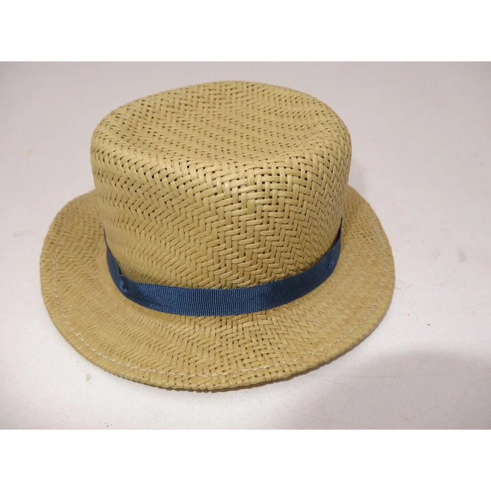 American Girl Doll Truly Me Show Your Sweet Side Accessories Fedora Hat Tan Navy